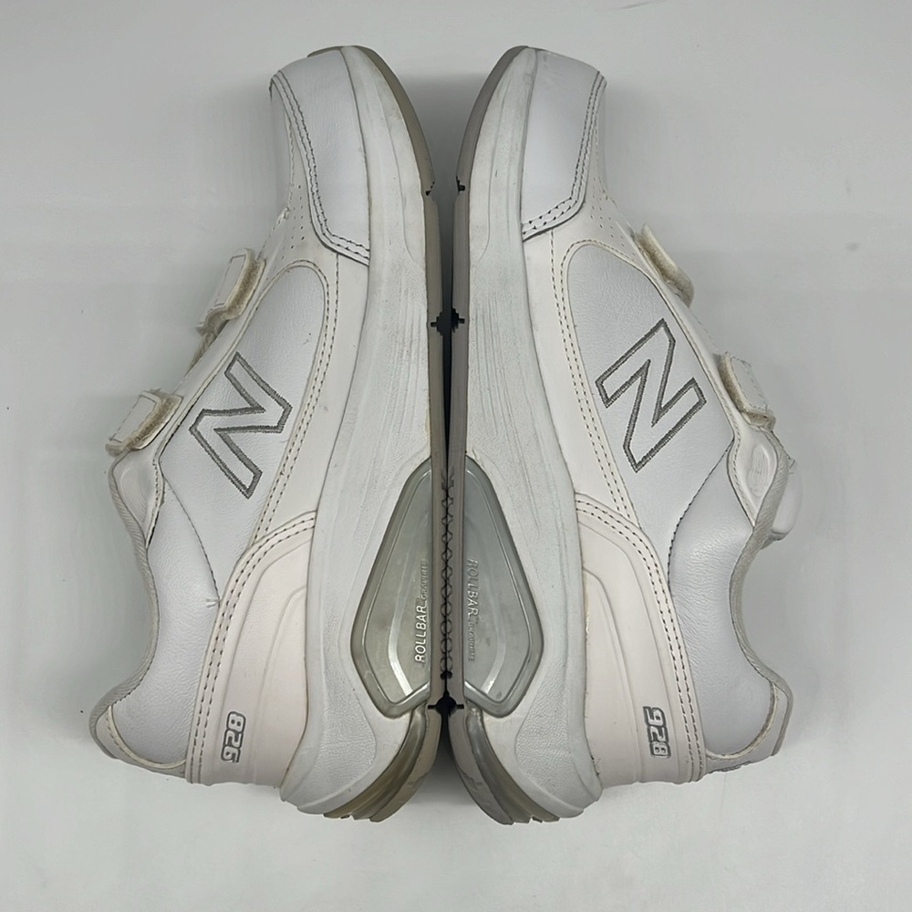 New Balance 928 Women's Hook and Loop‎ White Leather Walking Comfort Shoe 6 - Picture 8 of 12